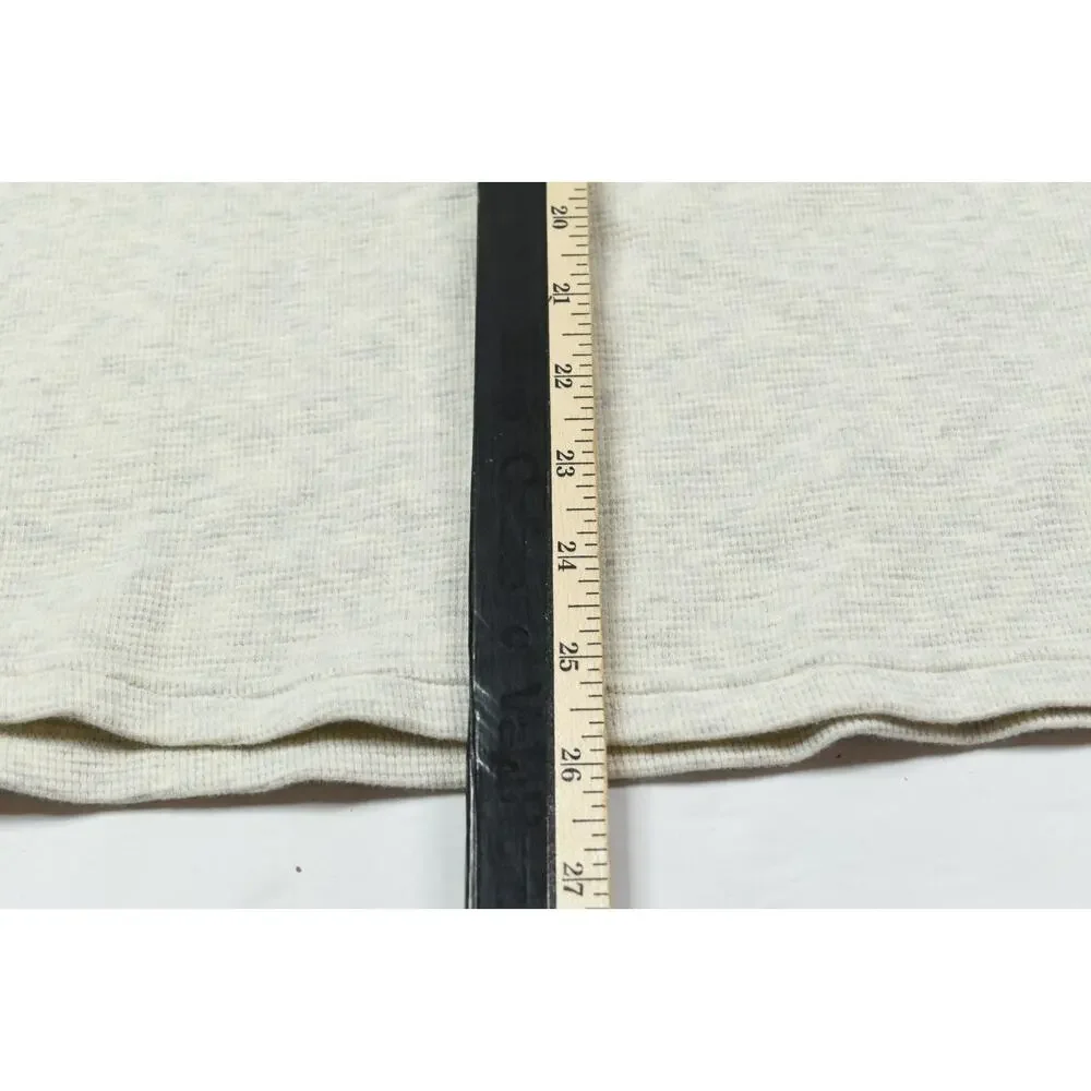 Polo Ralph Lauren Waffle-Knit Thermal Shirt Mens 2XL Gray Long Sleeve (Fits XL)
